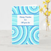 Fun Stippen dag voor administratief personeel Kaart (Gele Bloem)