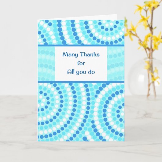 Fun Stippen dag voor administratief personeel Kaart (Gele Bloem)