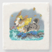 Fun Stone Coaster Stenen Onderzetter (Voorkant)