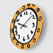 Fun Story Time Modern Quirky Grote Klok (Hoek)