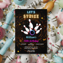 Fun Strike coole blauwe sporten Bowling 10e verjaa