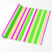 Fun Stripes Cadeaupapier (Uitgerold)