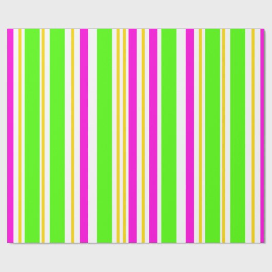 Fun Stripes Cadeaupapier (Vlak)