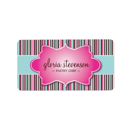 Fun Stripes Label (Voorkant)