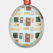 Fun Stuff Writers Metalen Ornament (Links)