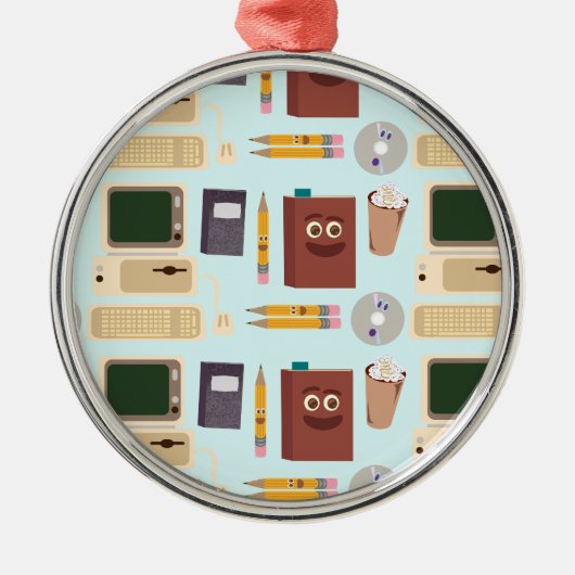 Fun Stuff Writers Metalen Ornament (Voorkant)