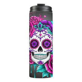 Fun Sugar Skull Thermosbeker