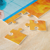 Fun Summer ik volg de Sun DIY 6 Photo Collage Legpuzzel (Zijkant)