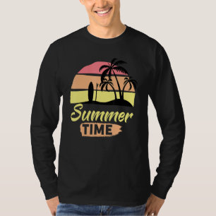Fun Summer Time Events Sunshine Beaches Surfin T-shirt