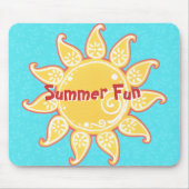 Fun Sun Mousepad Muismat (Voorkant)