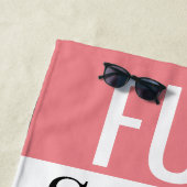 Fun, Sun & Zusterliefde Persoonlijk Strandlaken (In situ)