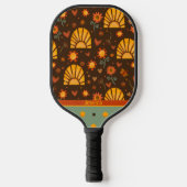Fun Sunshine Custom, Inspirivity Retro Modern Pickleball Paddle (Voorkant)