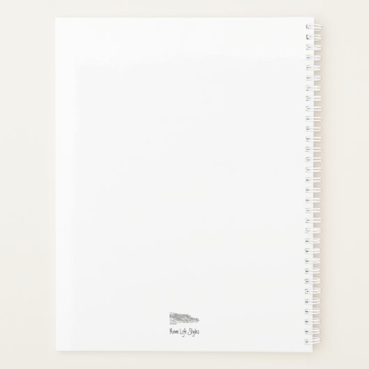 Fun Super Cute Artzee Fartzee-artiesten Planner (Achterkant)