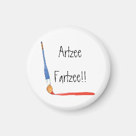 Fun Super Cute Artzee Fartzee Magneet