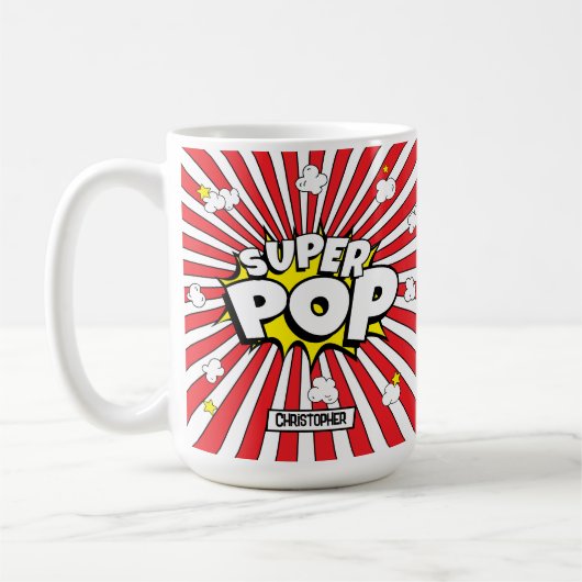 Fun SUPER POP! A 'Corny' Punny Dad Mug Koffiemok (Links)