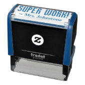 Fun "SUPER WORK!" + Rubber Stempel voor educatief  (Product)