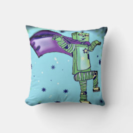 Fun Superheld Robot Sierkussen