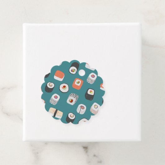 Fun Sushi Bedankjes Labels (In situ)