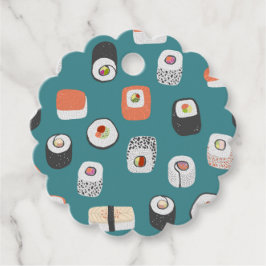Fun Sushi Bedankjes Labels