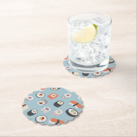 Fun Sushi Nigiri Maki Roll Japans voedselpatroon