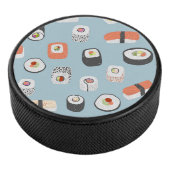 Fun Sushi Pattern Hockey Puck (3/4)