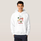 fun Sweatshirts  Christmas Mary season Hoodie (Voorkant volledig)