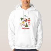fun Sweatshirts  Christmas Mary season Hoodie (Voorkant)
