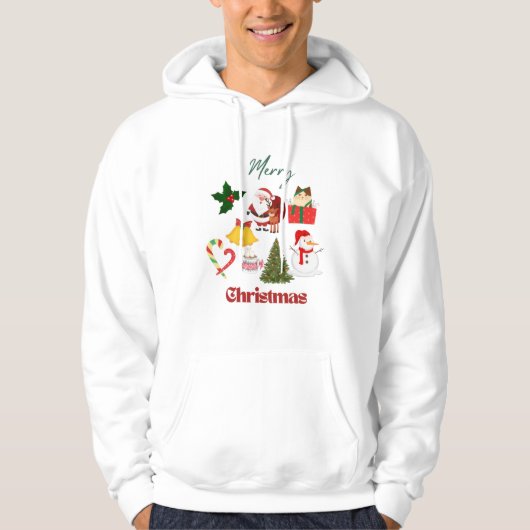 fun Sweatshirts  Christmas Mary season Hoodie (Voorkant)