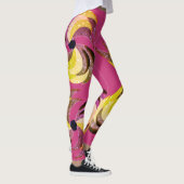 Fun Swirl Design leggings - Roze (Rechts)