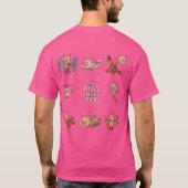 Fun T-Shirt, amazing 'if pigs could fly' design. T-shirt (Achterkant)