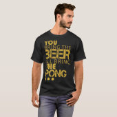 Fun t-shirt bierpong (Voorkant volledig)