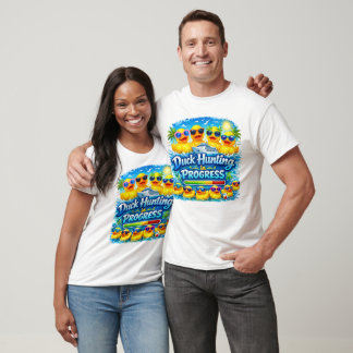 Fun T-shirt voor eendenjacht op cruise