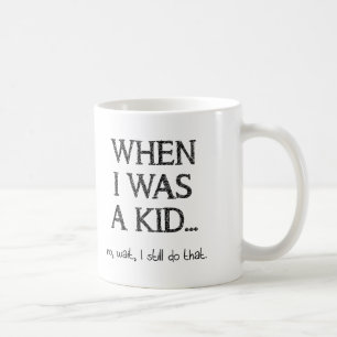 Fun T-shirt voor Kinderen Mok
