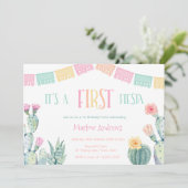 Fun Taco over een eerste feestdag Kaart (Staand voorkant)