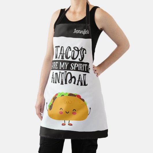 Fun Tacos is m'n geestesdier grappig Schort (Insitu)