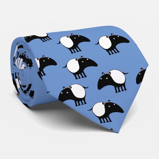 Fun Tapir Stropdas (Opgerold)