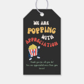 Fun Teacher Volunteer Staff Waardering Cadeaulabel (Voorkant)