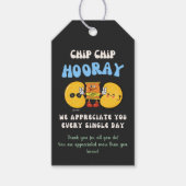 Fun Teacher Volunteer Staff Waardering Cadeaulabel (Voorkant)