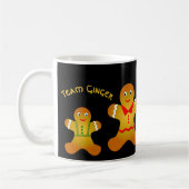 Fun 'Team Ginger' voor Lucky Ginger-hoofden Koffiemok (Links)