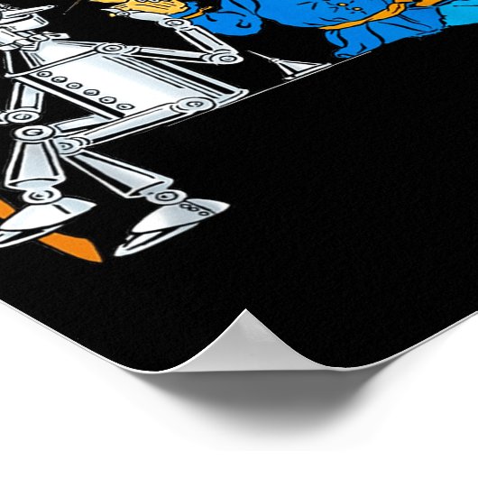 Fun Tee Shirt Friends Forever Wizard Of Oz Ecrow  Poster (Hoek)