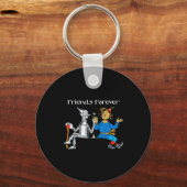 Fun Tee Shirt Friends Forever Wizard Of Oz Ecrow  Sleutelhanger (Voorkant)
