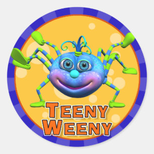 Fun Teeny Weeny Spider Stickers