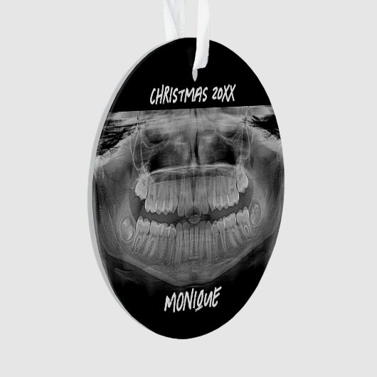 Fun Teeth Radiograaf Ornament (voorkant)