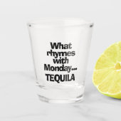 Fun Tequila Shot Glas (Voorkant)