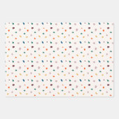 Fun Terrazzo Patroon Inpakpapier Set (3 vellen) (Voorkant 2)