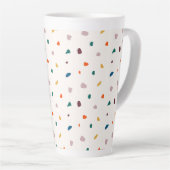 Fun Terrazzo Print Latte Mok (Rechterhoek)