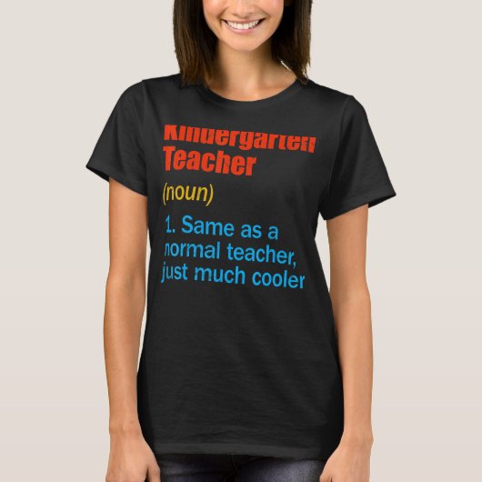 Fun Terug naar de eerste dag van de kinderkleuters T-shirt (Voorkant)