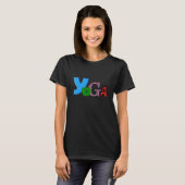 Fun Text Design - Yoga T Shirten voor vrouwen T-shirt (Voorkant volledig)
