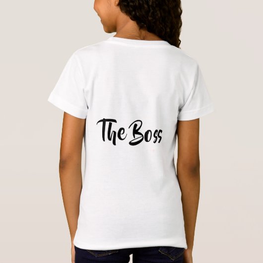 FUN THE BOSS T-shirt (Achterkant)
