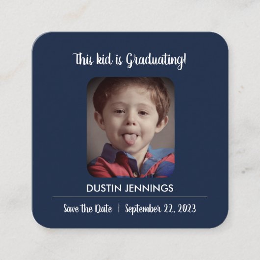 Fun "This Kind" Photo, Graduation Party Ticket (Voorkant)